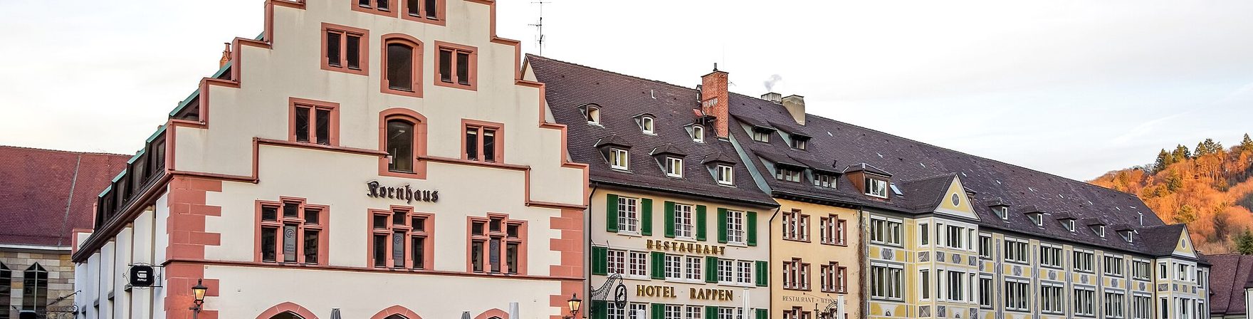 Der Münsterplatz in Freiburg
