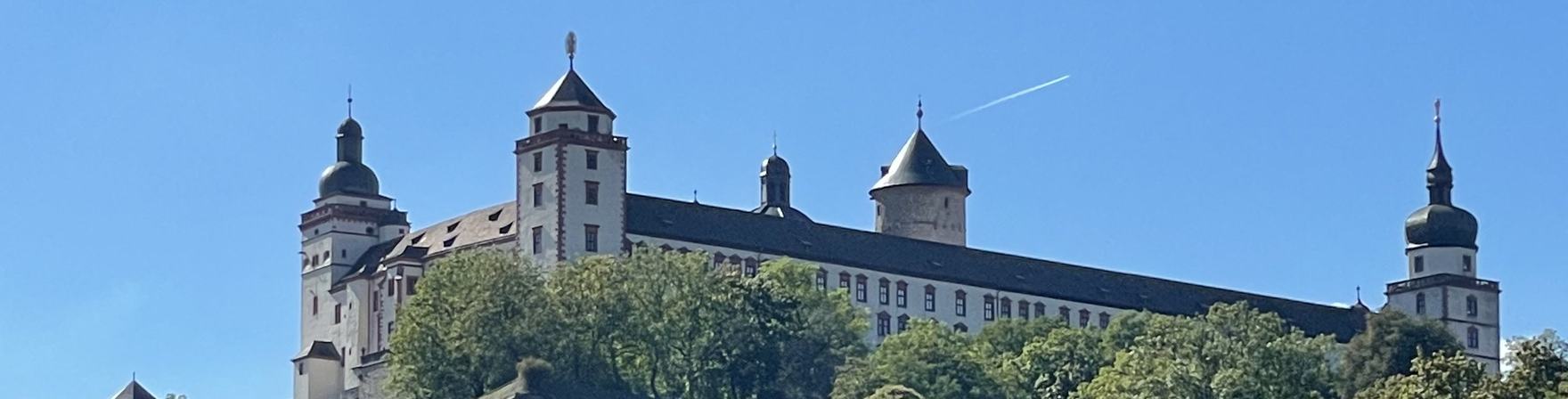 Die Festung Marienberg über Würzburg
